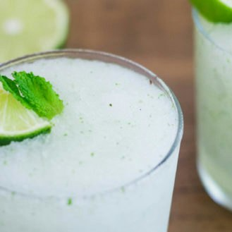 Mojito Mint Ice Crusher: a frozen mint slushie