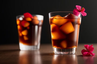 Hibiscus Cascara Cold Brew: a tea-and-coffee crossover