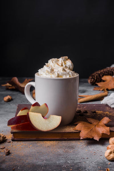 Apple Pie Cafe Latte: A Cold Coffee Syrup Recipe for Autumn Menus