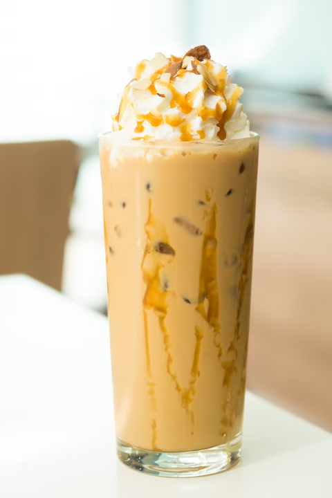 Caramel Almond Praline Frappe Recipe | Premium Frappe Syrup | Swa Artisanal Syrups