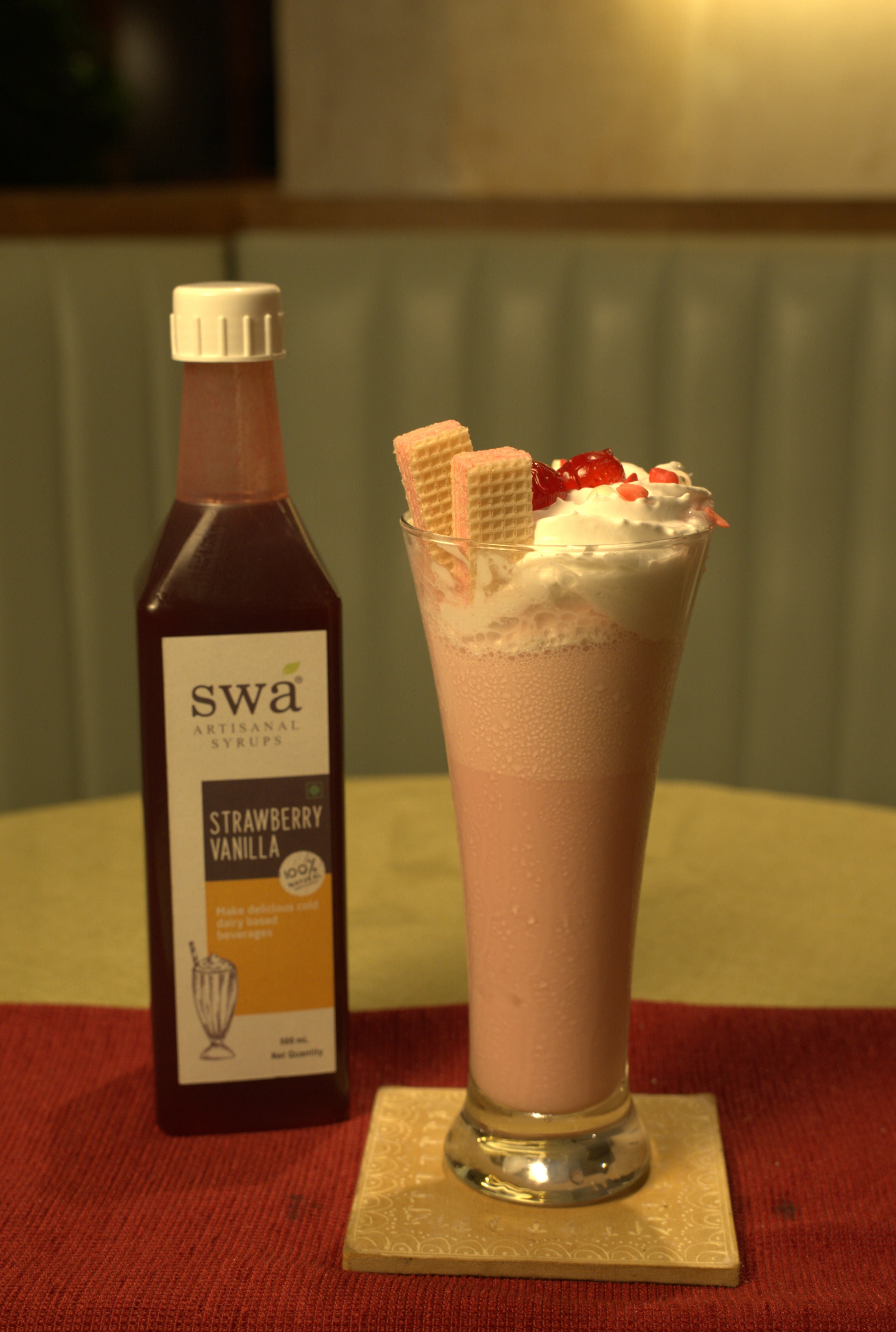 SWA Strawberry Vanilla Shakes