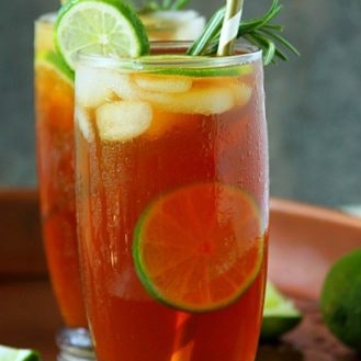 Jaggery Lime Cocktail: whisky or rum with tonic