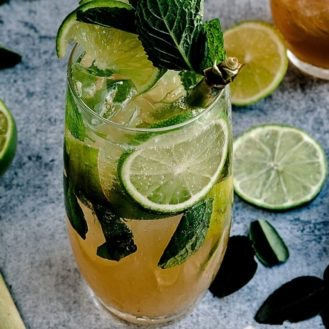 Orange Mojito Cocktail