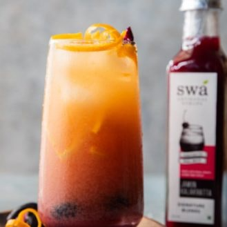 SWA Jamun Kala Khatta Mocktail Recipe