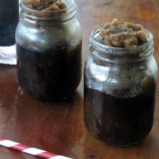 Tamarind Shikanji Alco-Slushie: a frozen gin or rum cooler