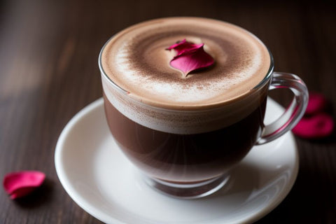 Rose Cafe Mocha: A Floral Coffee Flavouring Recipe for Cafe Menus