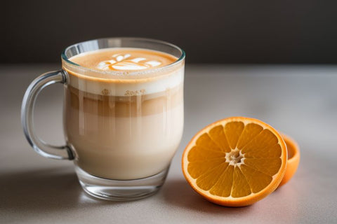 Orange Latte: A Citrus Orange Juice Syrup Recipe for Cafe Menus