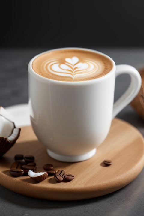 Coconut Flat White Recipe | Coconut Syrup for Coffee | Swa Artisanal Syrups