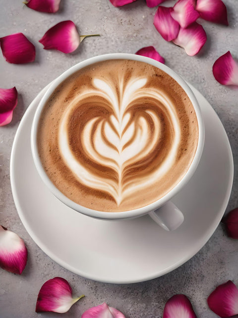 Rose Cappuccino Recipe | Floral Cappuccino Syrup for Cafes | Swa Artisanal Syrups