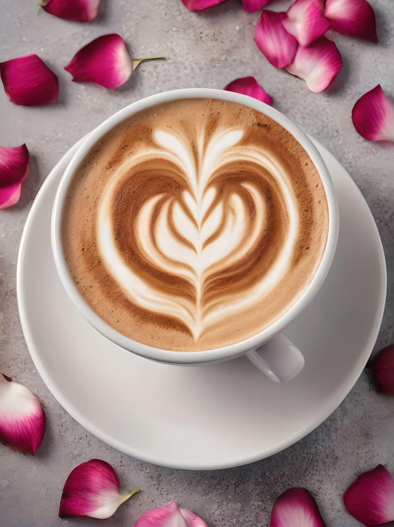 Rose Cappuccino Recipe | Floral Cappuccino Syrup for Cafes | Swa Artisanal Syrups