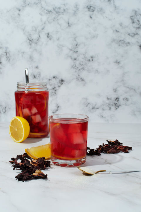 Hibiscus Iced Tea Recipe | Hibiscus Tea Syrup for Cafes | Swa Artisanal Syrups