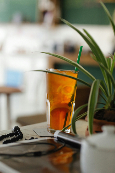 Peach Iced Tea Recipe | Peach Tea Syrup for Cafes | Swa Artisanal Syrups