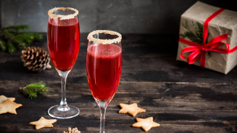 Blueberry Syrup and 5 Festive Cocktail Recipes for Christmas & New Year