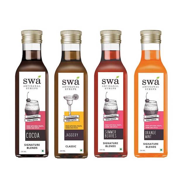 Baking / Desserts / Pancake Syrups Combo - Pack of 4 (250ml x 4)